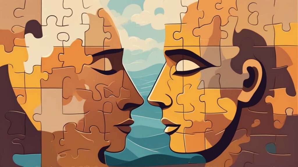 puzzle pentru a dezvolta stilul de atasament sigur bucatica cu bucatica